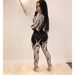 Women's Clothing Sequined High End Long Sleeved See Through Jumpsuit_ecoleips.com