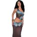 2025 Autumn New Style Asymmetrical Off-Shoulder Crop Top Personalized Printed Vest Elegant Slim Fit Bodycon Skirt Set_ecoleips.com