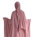 Solid Color Crinkle Ice Silk Scarf – Versatile Head Wrap & Neck Scarf (180x70cm, Lightweight & Breathable)_ecoleips.com