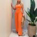 Spring/Summer Women's French Style Fresh Sweet Jumpsuit Slim Waist Wide Leg Pants Casual Beach Vacation Clothing 2026 New_ecoleips.com