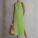 Women's Solid Color Long Shirt Casual Fashion Dress American Style Loose Fit_ecoleips.com
