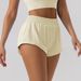 High Waist Yoga Shorts for Women Spring Summer Fitness Clothes Loose Running Outdoor Sports Three Quarter Pants_ecoleips.com