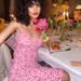 European And American Wo's Fashion New 2026 Summer Sexy Bohemian Vacation Style Small Floral Strap Swing Dress For_ecoleips.com