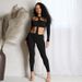 Women's Sexy Halter Neck Jumpsuit Waist Revealing Tight Long Pants Autumn New Solid Color Personalized European American Style_ecoleips.com