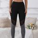 Women's Clothing Women's High-Waisted Two-Tone Leggings Autumn European And American Style Hot Selling Four Way Stretch Yoga And Sports Suitable_ecoleips.com