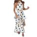 Comfortable Elegant Polka Dot Print Halter Neck Sleeveless Top And Cake Skirt Set for Women European American Style 2026 Foreign Trade_ecoleips.com