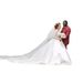 Elegant Long Sleeve Wedding Dress With Cathedral Train – Luxurious Ball Gown For Brides, Plus Size Options Available_ecoleips.com