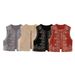 Women's Clothing Style Women's Retro Fashion Casual Embroidered Velvet Vest For Formal & Casual For Women_ecoleips.com
