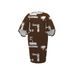 Elegant plus Size Bell Sleeve Dress Printed Slim Fit Wide Sleeve Women's Fashion for Spring And Autumn_ecoleips.com