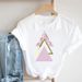European And American Cross-border Foreign Trade Women's Geometric Pattern Round-neck Printed Short-sleeve T-shirt Top_ecoleips.com