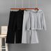 Women's Autumn/Winter Fashion Casual Set European American Style Loose Woolen Top Wide Leg Athletic Pants Two Piece Set_ecoleips.com