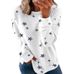 2025 Autumn/Winter Women's Loose Size Long Sleeve T-shirt Printed Sweater_ecoleips.com