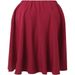 Floral Print Wrap Skirt With Pockets – Elastic Waist A-Line Skirt For Women (Blue/Black/Botanical/Red, S-XXL)_ecoleips.com