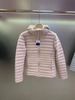 girl Girl 90% Goose Down Jacket For Women With Detachable Hat And Stand Collar, Short Lightweight Ribbed Style Coat_ecoleips.com