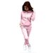 Autumn Winter New Women's Clothing European American Fashion Casual Fleece Long Sleeve Hooded Sports_ecoleips.com
