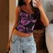2026 European And American Foreign Trade New Women's Clothing Cross-border Hot-selling Sexy Lace-printed Camisole_ecoleips.com