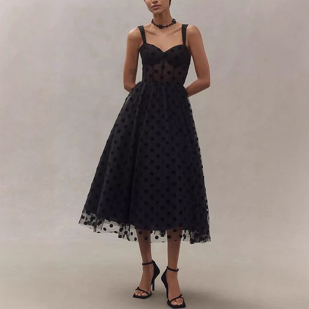 Women's Clothing New Sexy Mesh Zipper Women's Dress INS Casual Loose Party Dress_ecoleips.com