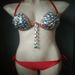 Women’s Clothing Style Steel Support Hard Cup Bikini Diamond Bikini Swimsuit Crystal Bikini Sewn Diamond Bikini_ecoleips.com