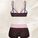 Sexy Women's Bikini Swimsuit European American Style Faux Two-Piece Polka Dot Print Conservative Fashion for Ladies_ecoleips.com