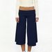 Women's Casual Fashion Fold Up Waist Cropped Wide Leg Pants Spring Summer New Arrival Style_ecoleips.com