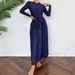 Muslim Swimsuit Ladies Long Sleeve Swimwear Beach Dress Anti-Light Large Swing Skirt Suitable For Swimming And Water Sports_ecoleips.com
