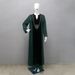 Women's Clothing Middle East Muslim Dubai Arab Women's Clothing Hot Diamond Velvet Stitching Contrast Color Robe Dress_ecoleips.com