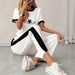 Women's Clothing Women's Trendy Star Print Color Block Two Piece Set European And American Summer For Formal & Casual_ecoleips.com
