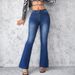 2025 European and American foreign trade women's clothing independent station new fashion casual high waist belly slim jeans women_ecoleips.com