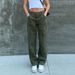 2023 New European And American Jeans, Women's Fashion Ins Street Style Vintage Loose Multi-Pocket Cargo Pants_ecoleips.com