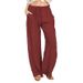 Women's Vintage Cargo Pants 90s Retro Streetwear With 6 Pockets Relaxed Fit | Easy-Care Polyester S-3XLTrendy Workwear For Casual Outfits_ecoleips.com