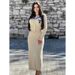 Women's Clothing Lapel Knitted Suit Skirt Women's New Slim Fit Suit Knitted Long Sleeve Two Piece Sweater_ecoleips.com