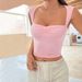 Women's Clothing Sexy Backless Slim Fit Tank Top For Women Design Subtle Front Ruffles Hot Girl Design Trendy Top_ecoleips.com
