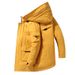 Unisex Winter Thermal Workwear Jacket – Thickened Hooded Coat, Streetwear Style, All-Season Windproof (Black/Beige/Blue/Yellow)_ecoleips.com