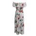 Women's Clothing Summer New Fashion One Shoulder Printed Holiday Dress_ecoleips.com