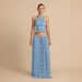 2025 Spring Summer New European And American Fashion Sexy Backless Halter Lace Vest Long Dress Set_ecoleips.com