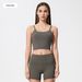 New Top For Women Sports Bra With Chest Pads Thin Straps Beautiful Back Fitness Vest Camisole Yoga Clothing C5238_ecoleips.com