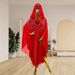Women's Clothing Rhinestone Trumpet Sleeve Women's Loose Fashion Shawl_ecoleips.com