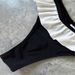Women's Clothing Swimsuit Solid Color Tube Top Ruffled Beach Hot Spring Bikini_ecoleips.com
