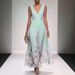 Women’s Flowy V-Neck Chiffon Dress – Floral Print, Sleeveless & Lightweight For Summer_ecoleips.com