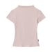 HeyHenry Niche Slim Fit T-Shirt for Women Feminine round Neck Short Sleeve Solid Color Cropped Top Slimming Effect Instagram Style_ecoleips.com