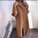 Spring/Summer Casual Cotton-Linen Shirt Dress With Loose Sleeve And Liner For Women_ecoleips.com