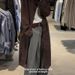 Stunning Coffee Color Mid-Length Trench For Women 2025 New Casual Korean Style Loose Coat Jacket_ecoleips.com