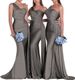 Women's Clothing Piece Fishtail Evening Dress Fashionable Slim Sexy Atmosphere_ecoleips.com
