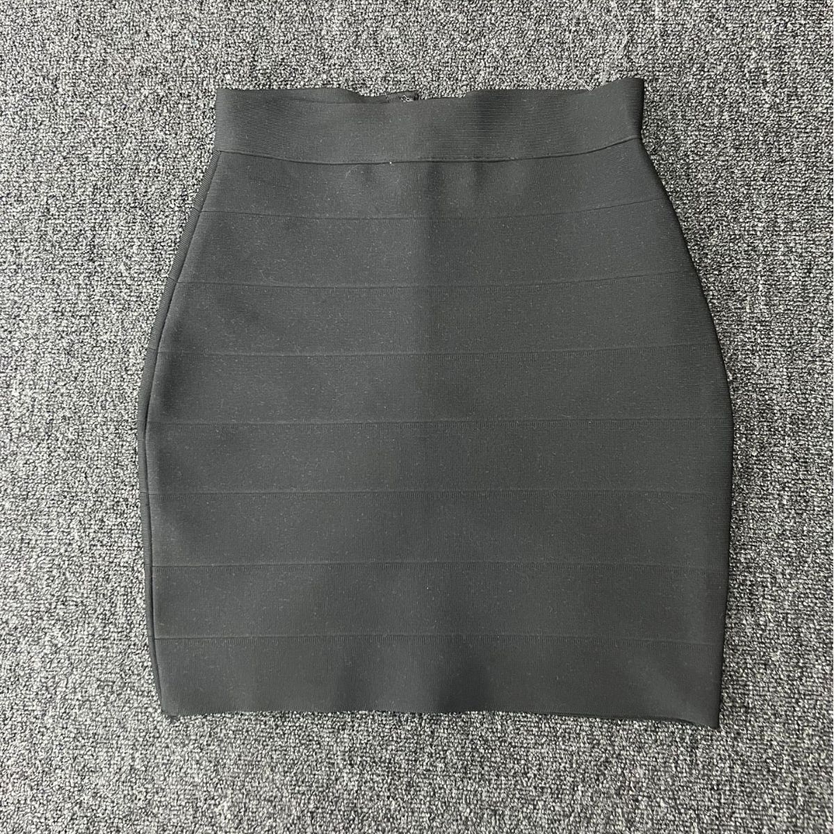 2025 Summer New 4-Color Bandage Fashion Sexy High-Waist Elastic Ultra-Short Bodycon Skirt_ecoleips.com