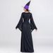 Halloween, Witch Costume, Purple Vampire Witch Costume, Women's Costume Party Performance, Uniform Dress Plus Size Women's Stage Play_ecoleips.com