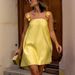 Women's Clothing Spring And Summer New Suspender Satin Dress INS Casual Loose Holiday Women's Dress_ecoleips.com