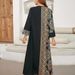 ng2510292 Ng2510292 Cross-border Real-shot Hot-selling Muslim Printed Patchwork Dress, Elegant Middle Eastern Long Dress_ecoleips.com