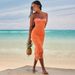 Elegant Women Vacation Maxi Dress Spaghetti Straps With Delicate Lace Trim Fashion Slimming Long Summer Beach Holiday Dress_ecoleips.com