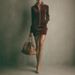 Suede-Like Zip Pocket Long Sleeve Dress – High Neck Slim Fit Mid-Length Dress For Women (Xs-Xxl, Earth Tones, Stretch Polyester Blend)_ecoleips.com