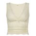 American Street Style Lace Trim Patchwork Sexy V-neck Double-layer Camisole Hot Girl Slim Fit Base Layer Top_ecoleips.com